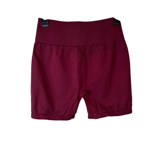 GYMSHARK the Vital Stretch Shorts in Maroon Women's Size Small - Picture 8 of 13